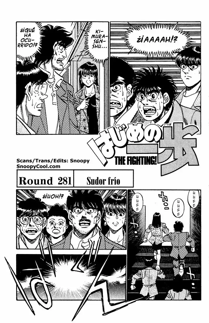 Hajime no Ippo Capítulo 281 - Página 1
