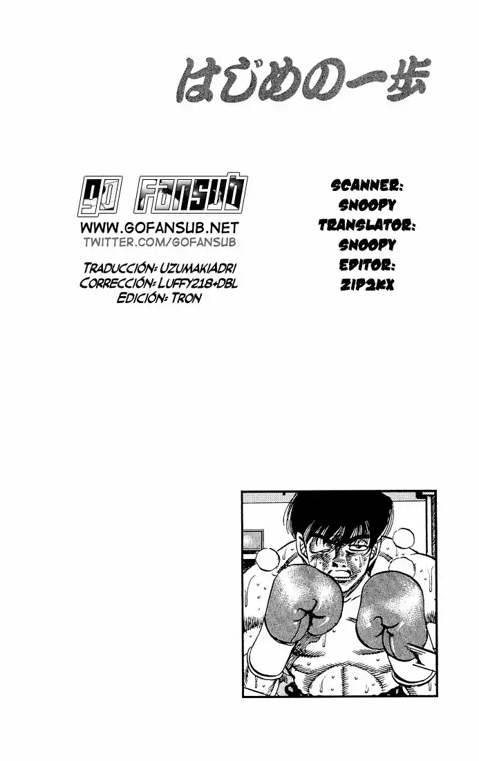 Hajime no Ippo Capítulo 282 - Página 19