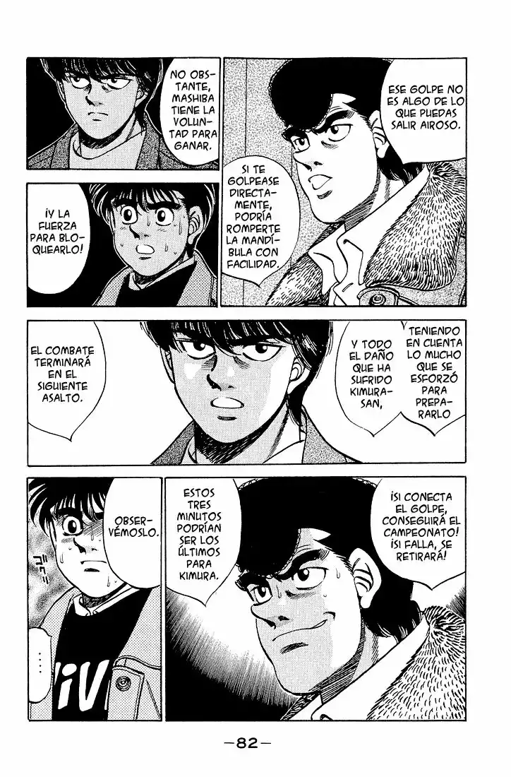 Hajime no Ippo Capítulo 282 - Página 8