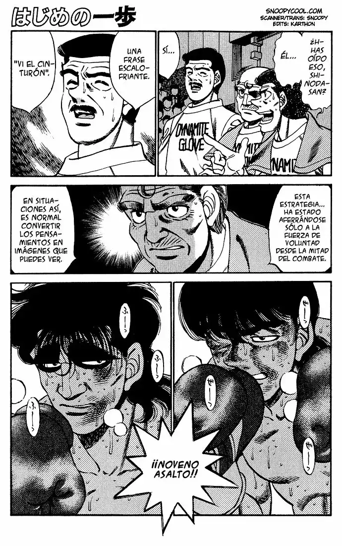 Hajime no Ippo Capítulo 285 - Página 1