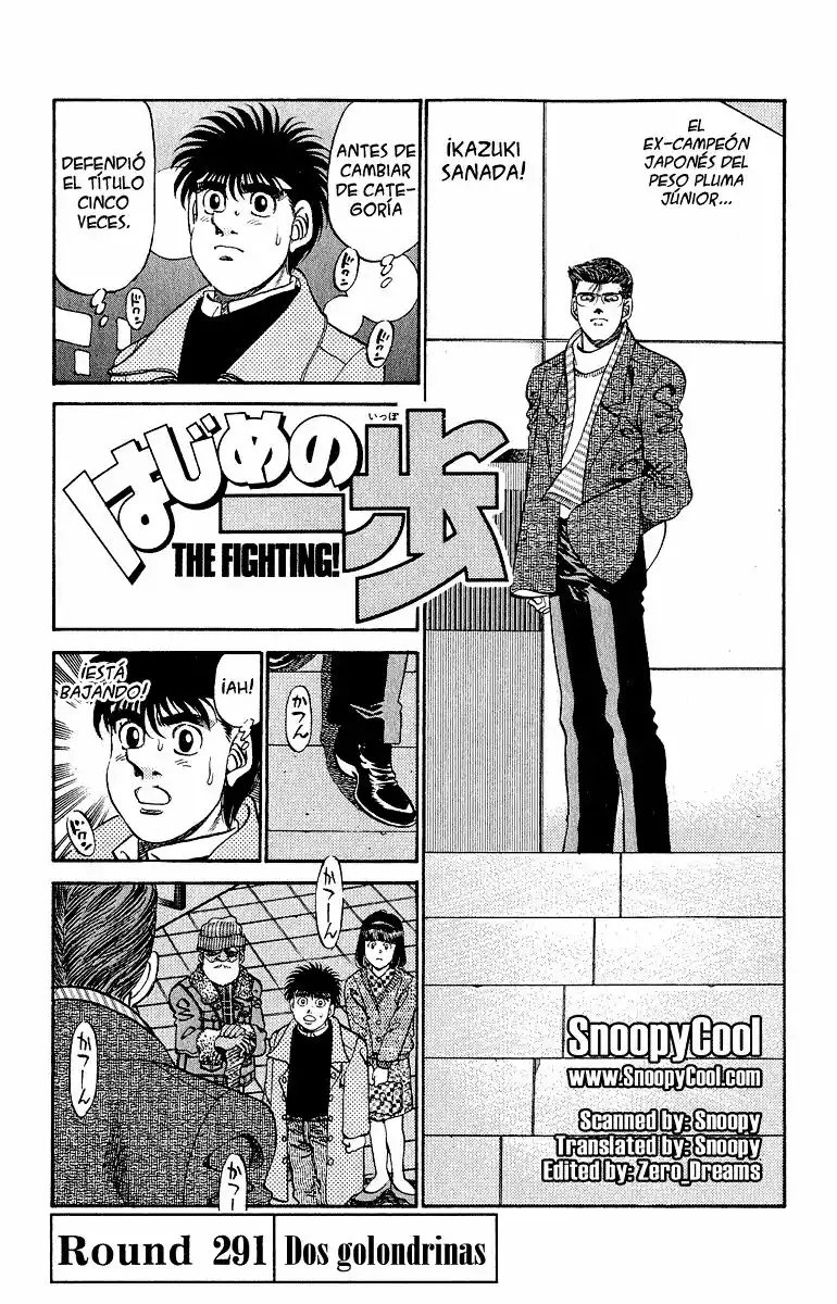 Hajime no Ippo Capítulo 291 - Página 1