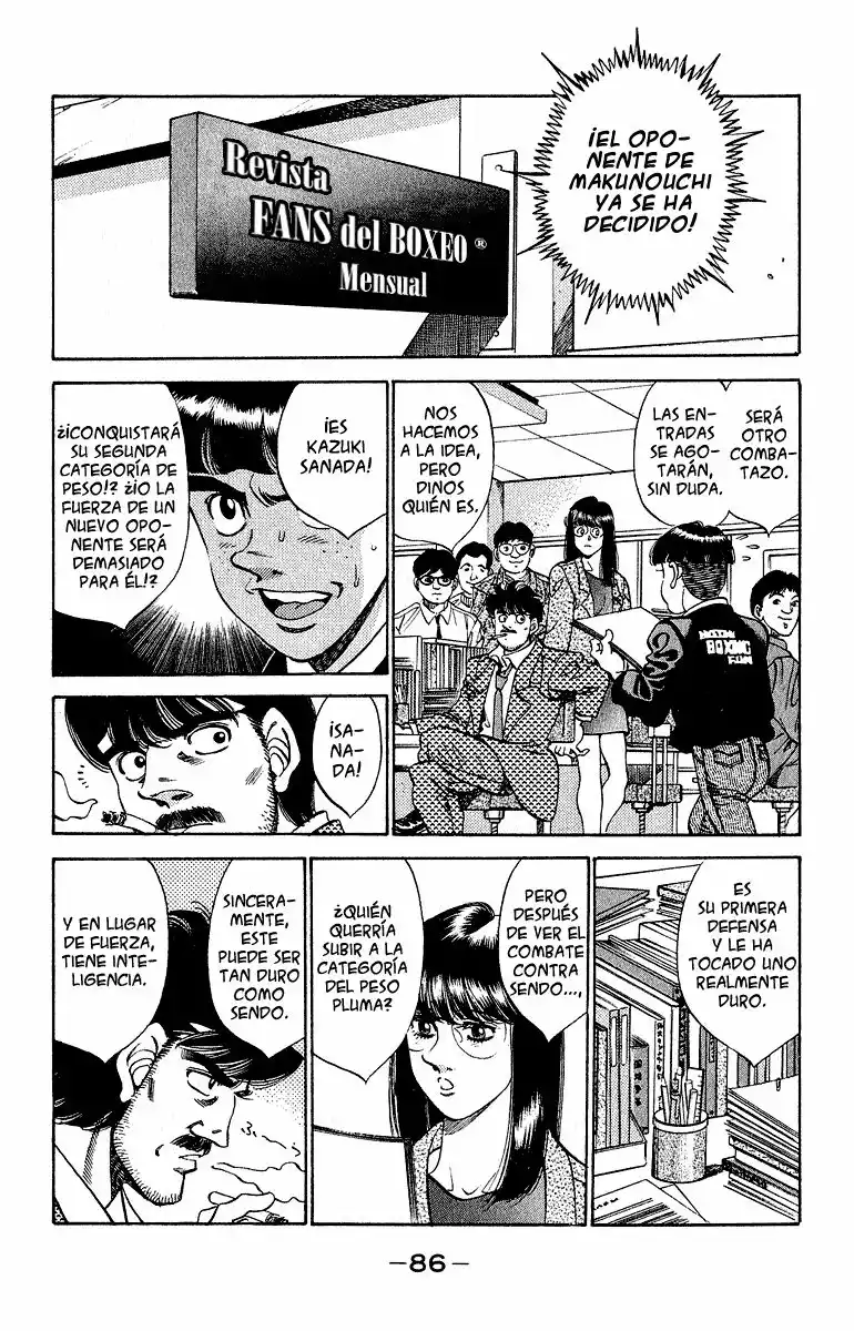 Hajime no Ippo Capítulo 292 - Página 2