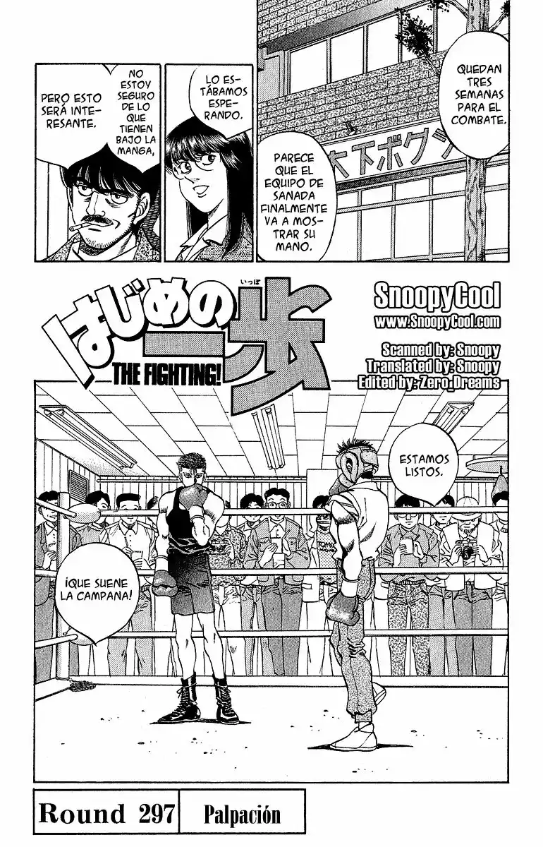 Hajime no Ippo Capítulo 297 - Página 1