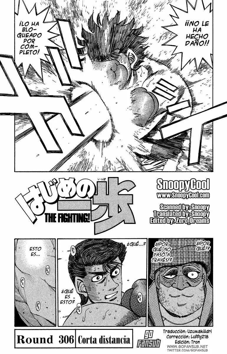 Hajime no Ippo Capítulo 306 - Página 1