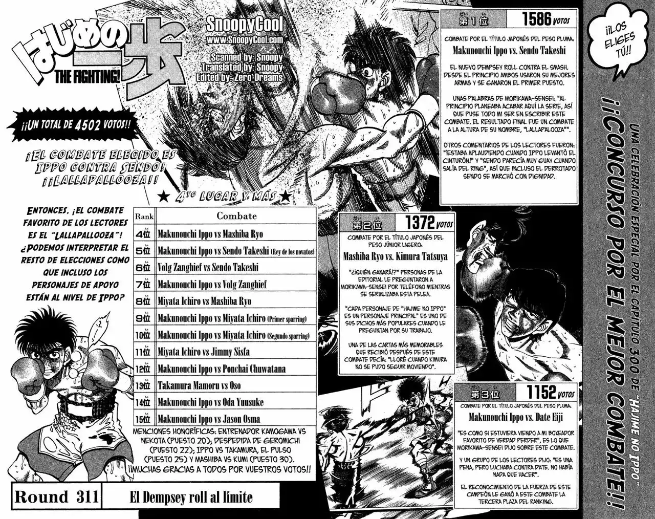 Hajime no Ippo Capítulo 311 - Página 2