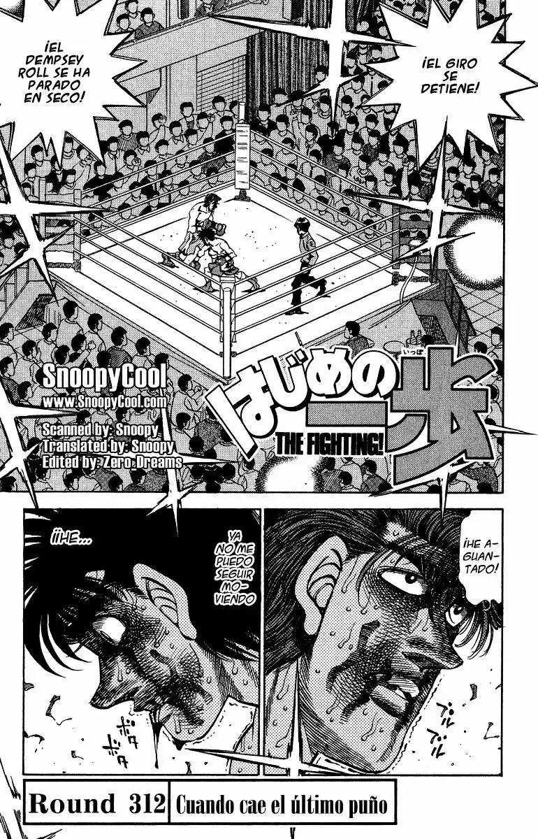 Hajime no Ippo Capítulo 312 - Página 1