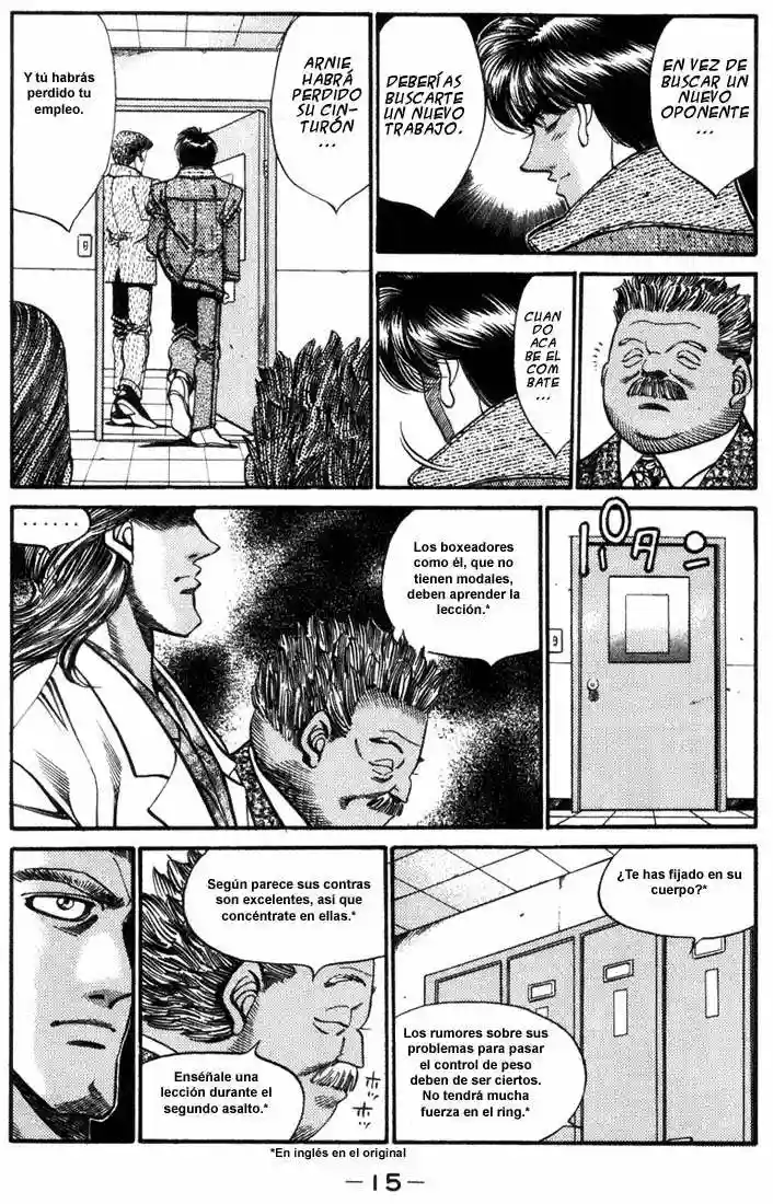 Hajime no Ippo Capítulo 316 - Página 15