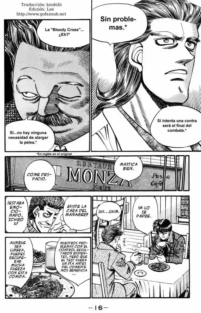 Hajime no Ippo Capítulo 316 - Página 16