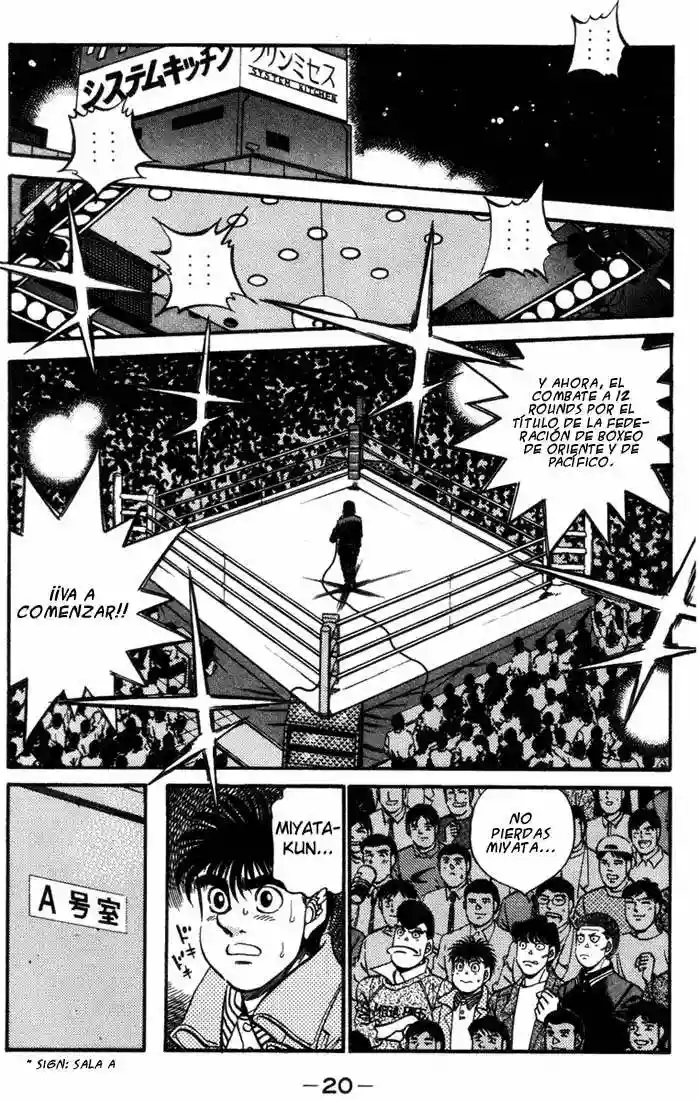 Hajime no Ippo Capítulo 316 - Página 20