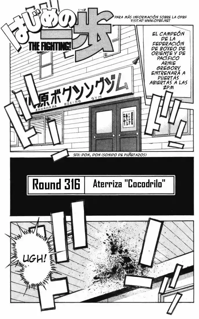 Hajime no Ippo Capítulo 316 - Página 3
