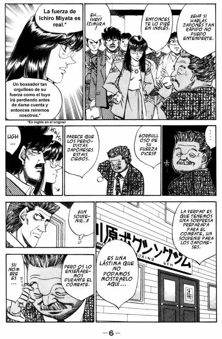 Hajime no Ippo Capítulo 316 - Página 6