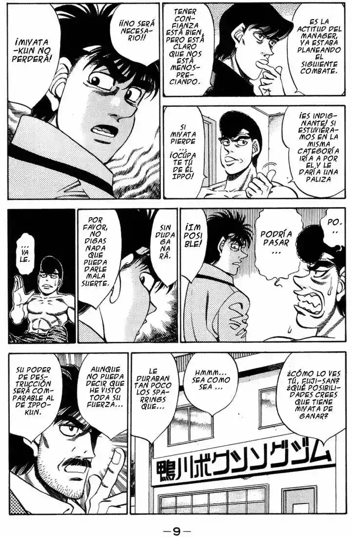 Hajime no Ippo Capítulo 316 - Página 9