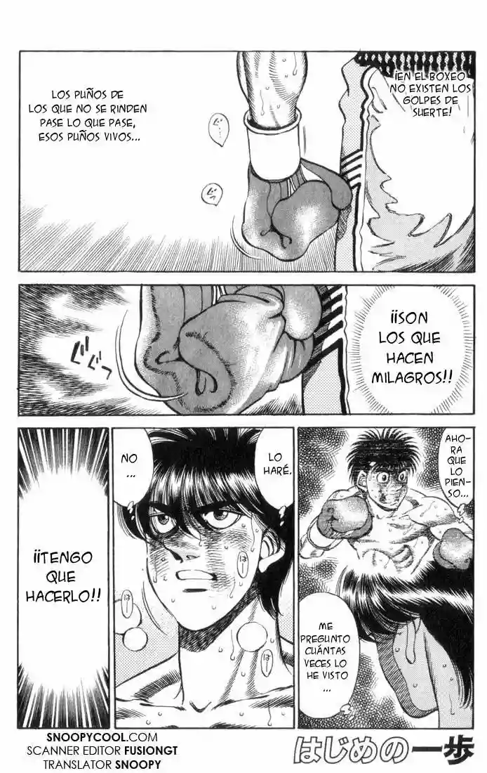 Hajime no Ippo Capítulo 322 - Página 1