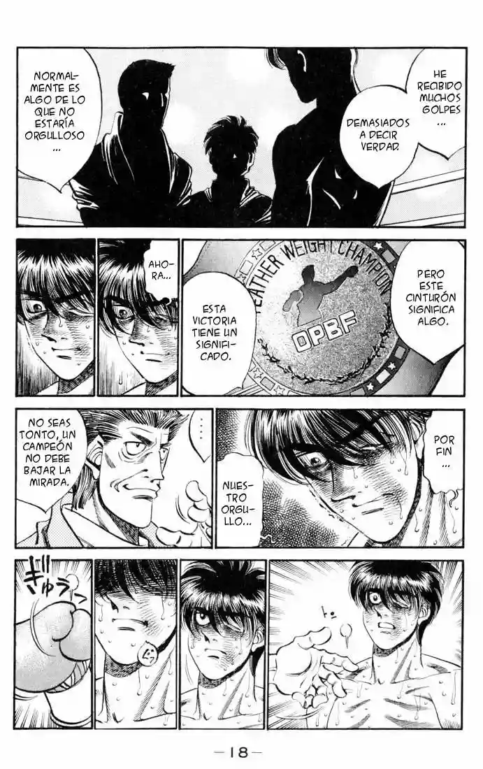 Hajime no Ippo Capítulo 325 - Página 17