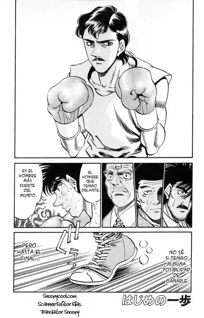 Hajime no Ippo Capítulo 328 - Página 1