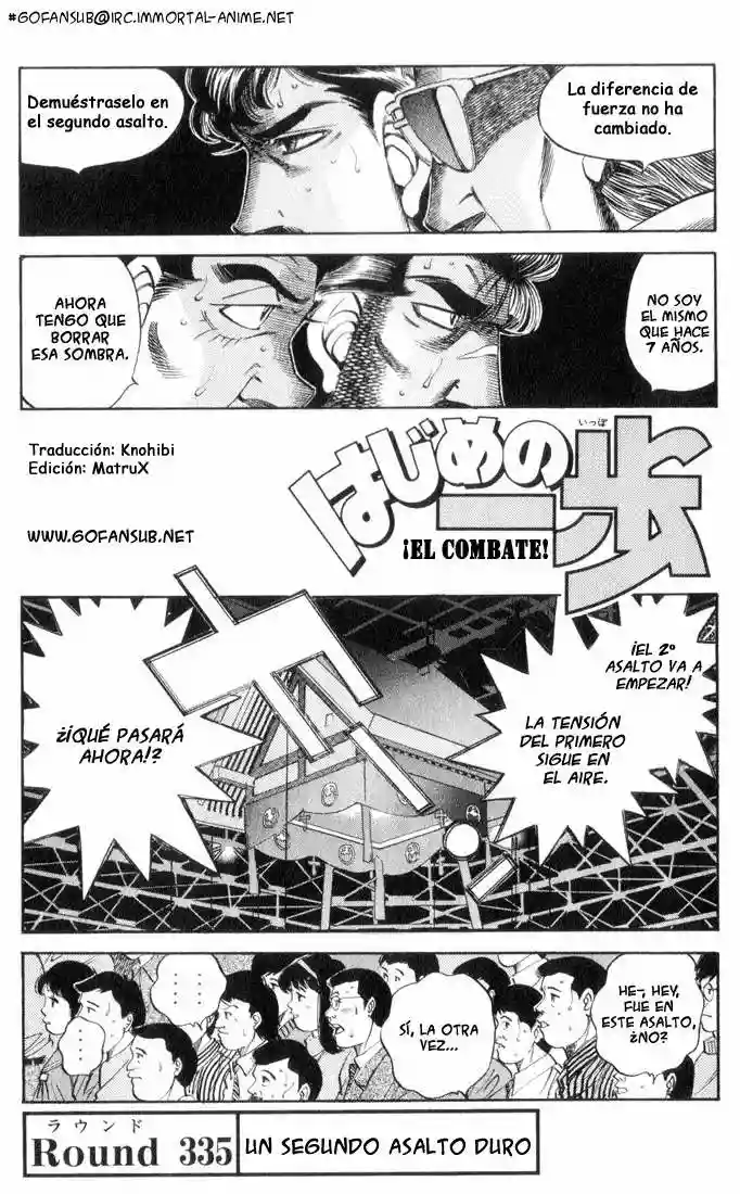 Hajime no Ippo Capítulo 335 - Página 4