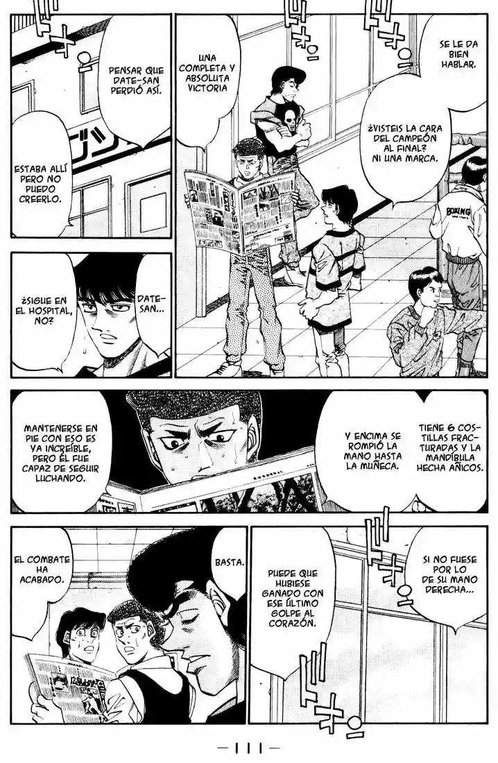 Hajime no Ippo Capítulo 340 - Página 6