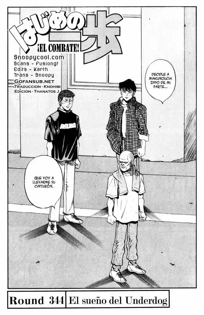 Hajime no Ippo Capítulo 344 - Página 4