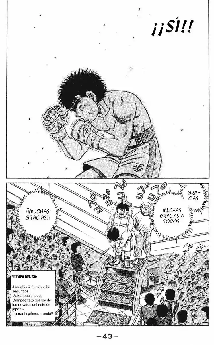 Hajime no Ippo Capítulo 35 - Página 18