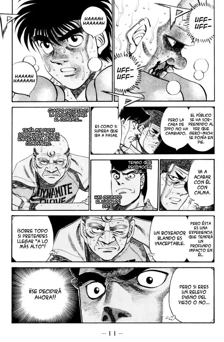 Hajime no Ippo Capítulo 353 - Página 9