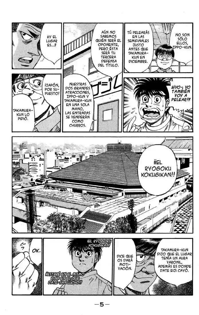 Hajime no Ippo Capítulo 362 - Página 5