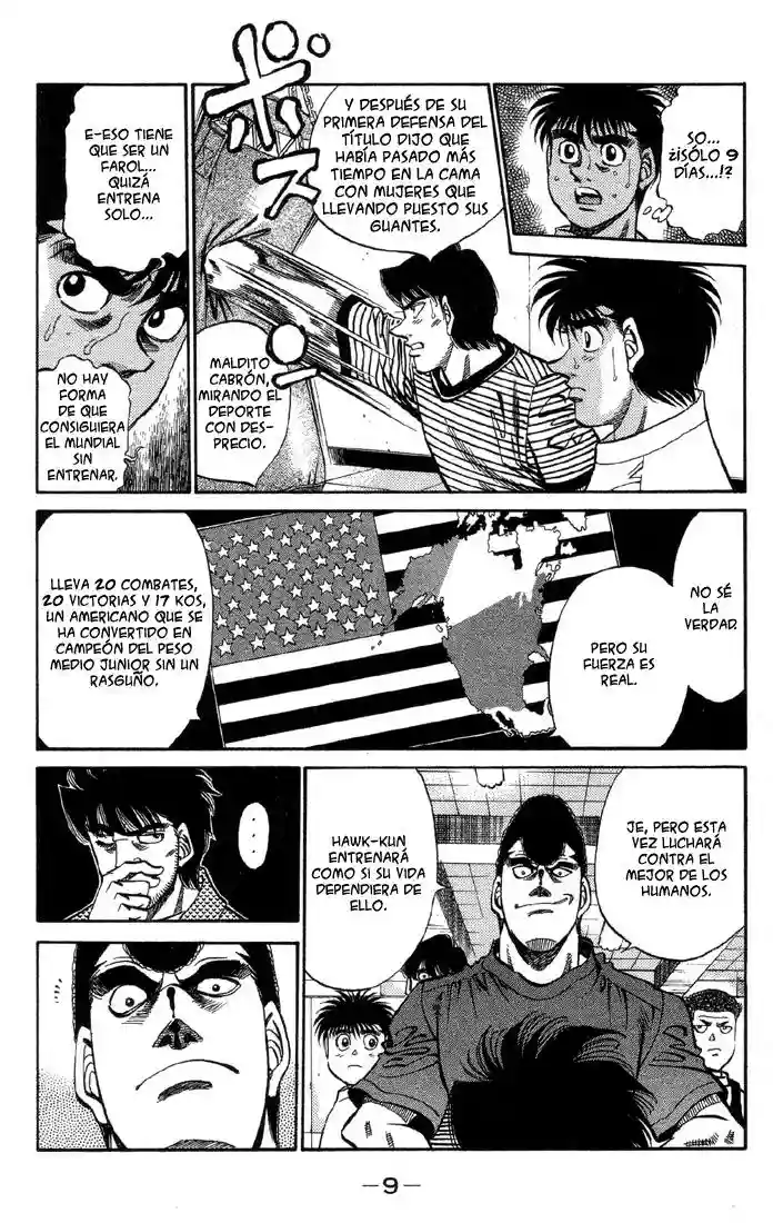 Hajime no Ippo Capítulo 362 - Página 9