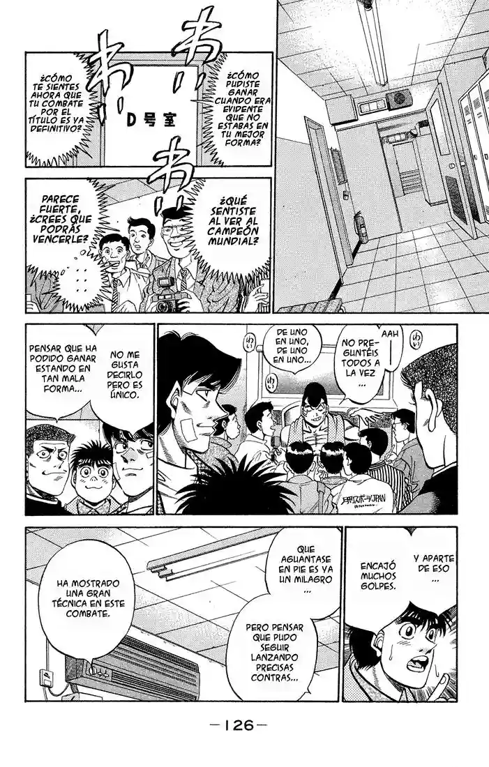 Hajime no Ippo Capítulo 368 - Página 5