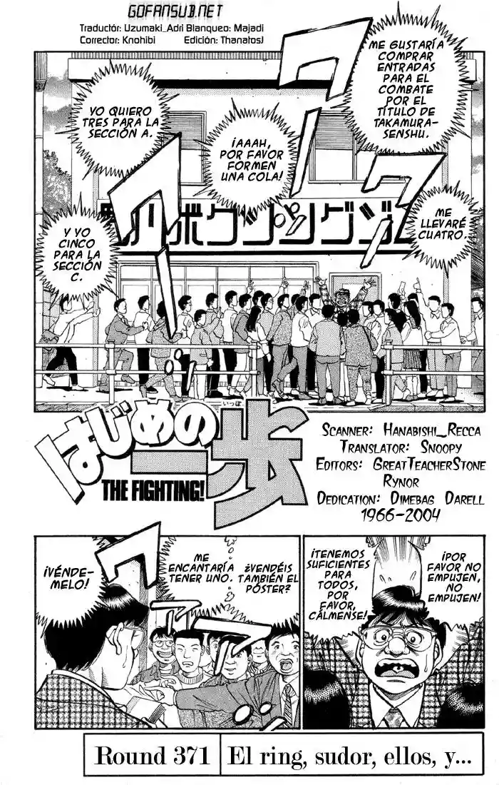 Hajime no Ippo Capítulo 371 - Página 4