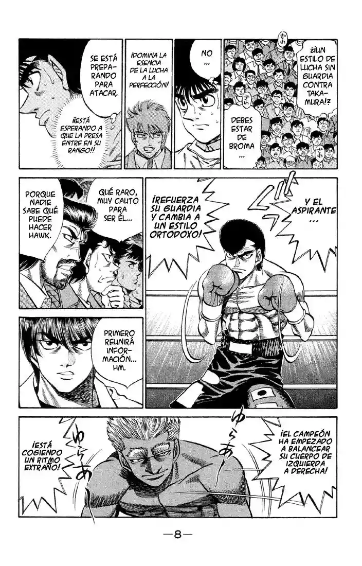 Hajime no Ippo Capítulo 380 - Página 8