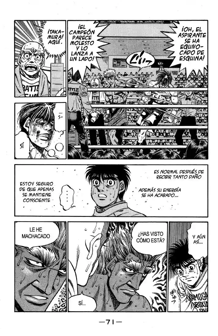 Hajime no Ippo Capítulo 392 - Página 5