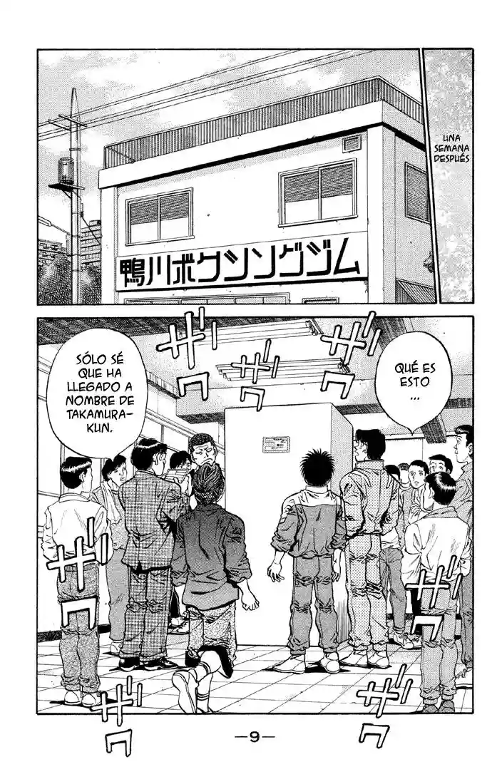 Hajime no Ippo Capítulo 398 - Página 10