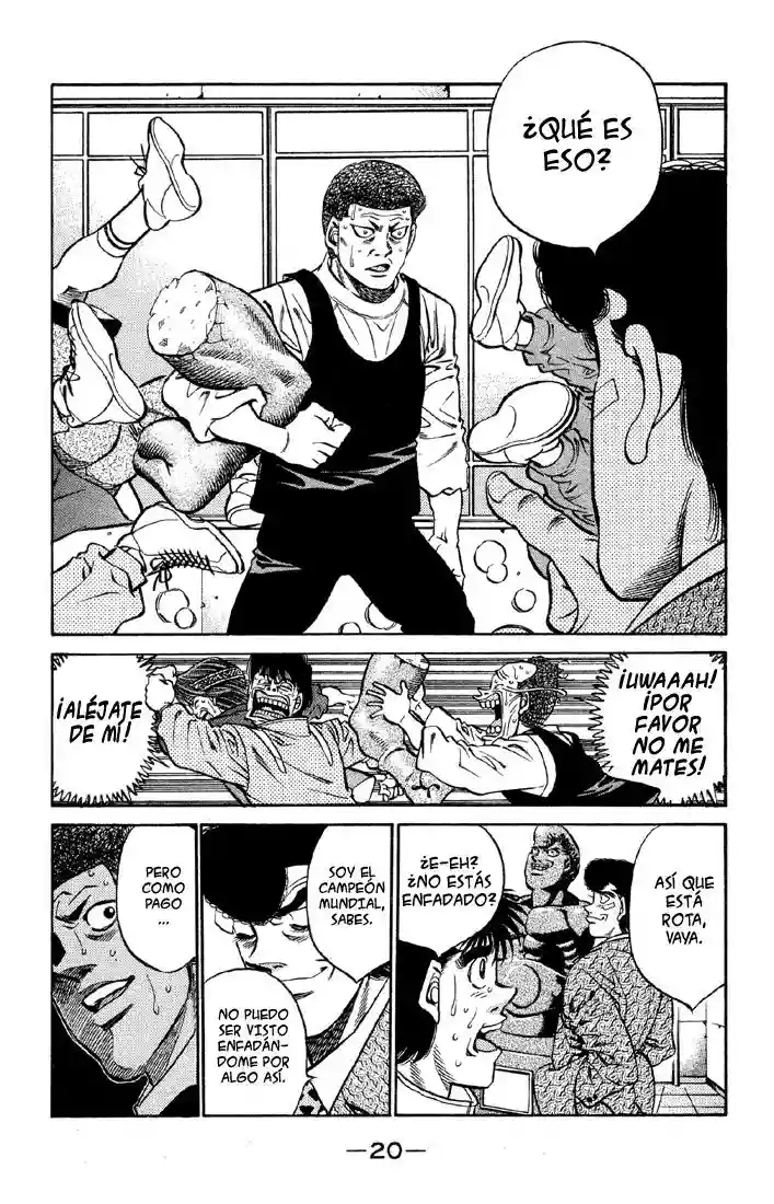 Hajime no Ippo Capítulo 398 - Página 21