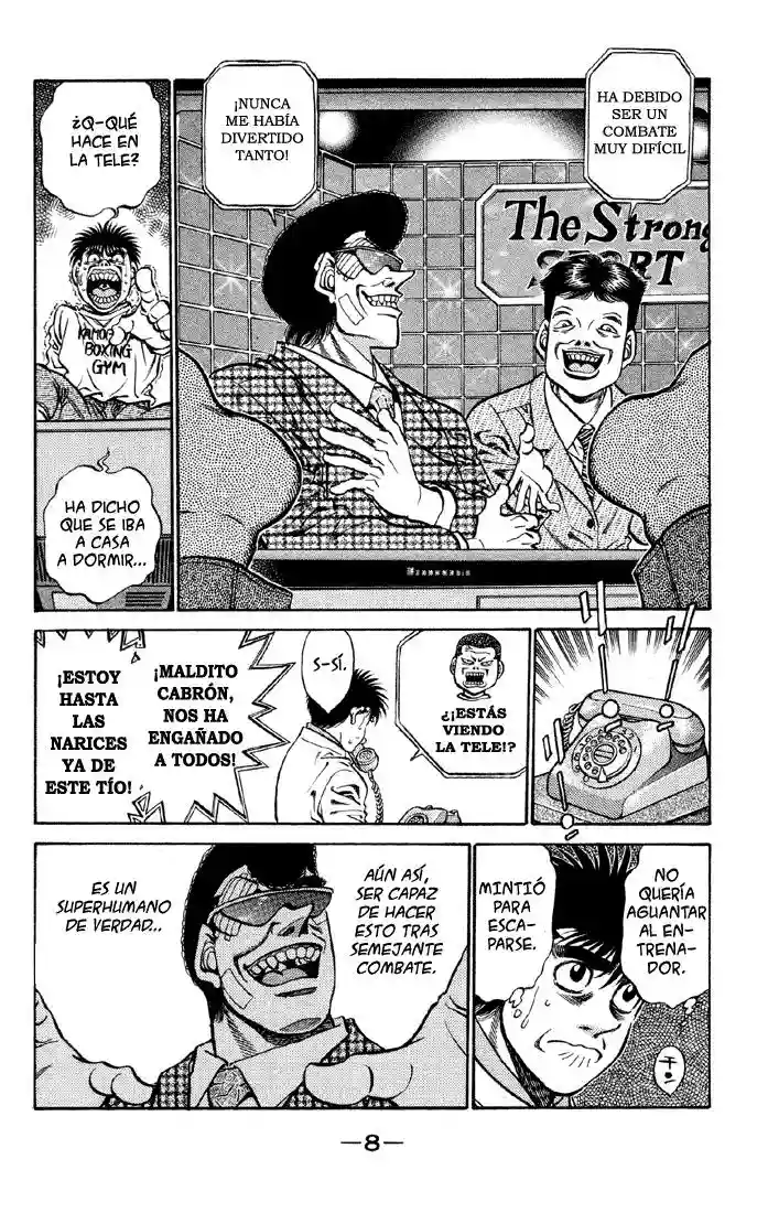 Hajime no Ippo Capítulo 398 - Página 9