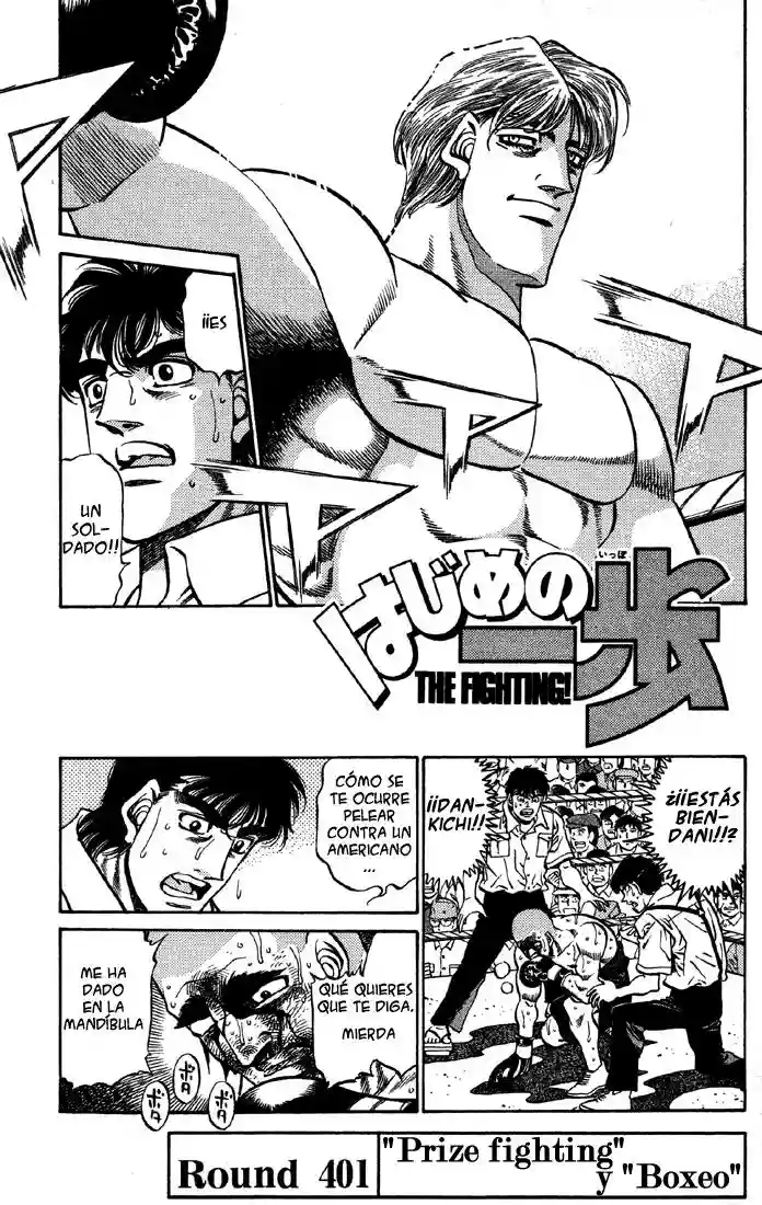 Hajime no Ippo Capítulo 401 - Página 1