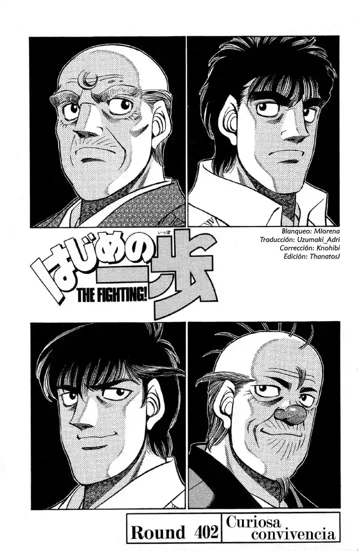 Hajime no Ippo Capítulo 402 - Página 1