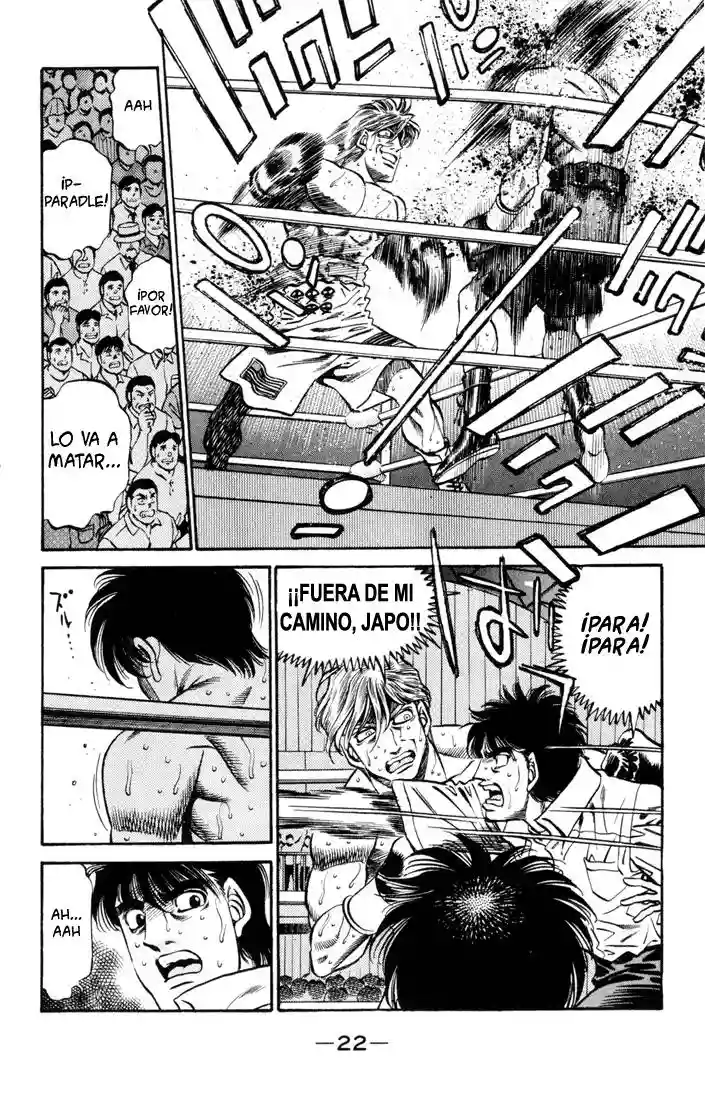 Hajime no Ippo Capítulo 407 - Página 21