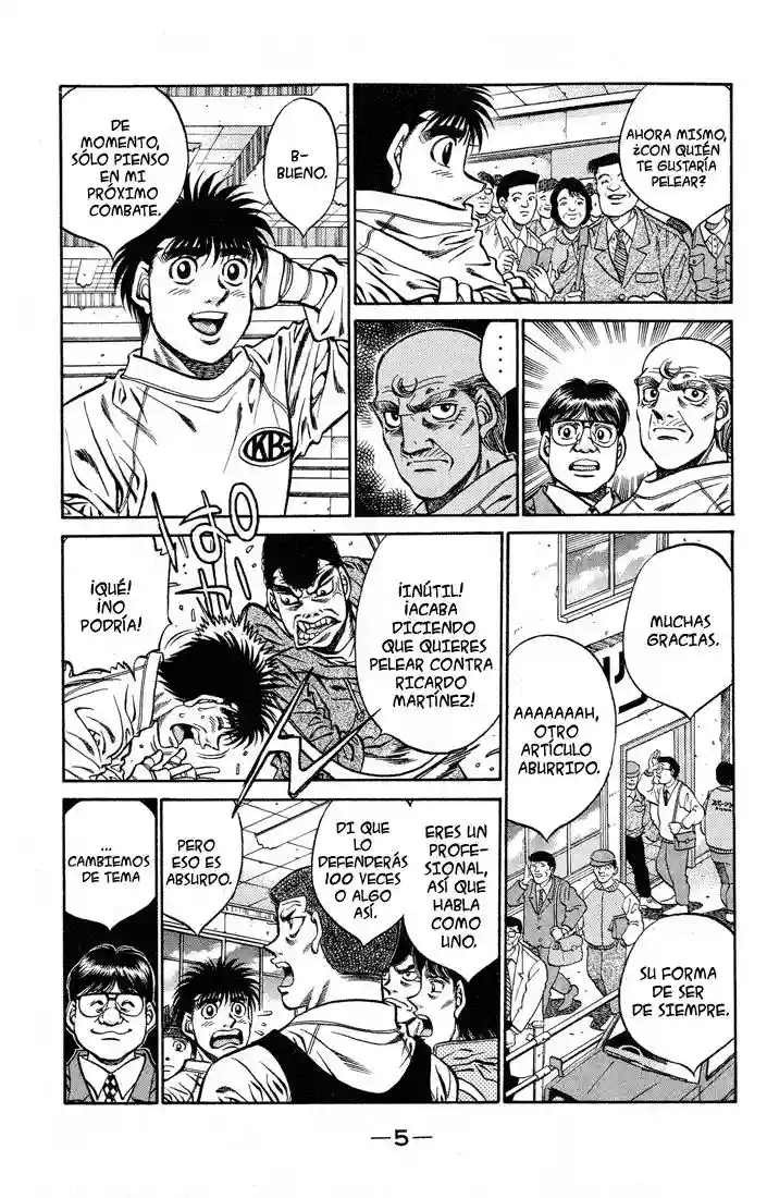 Hajime no Ippo Capítulo 416 - Página 6