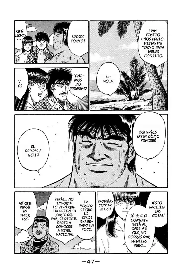 Hajime no Ippo Capítulo 418 - Página 9