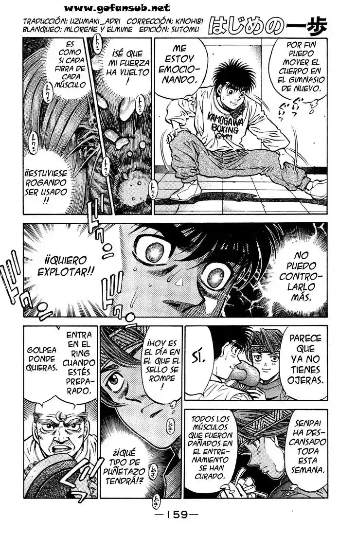 Hajime no Ippo Capítulo 424 - Página 1