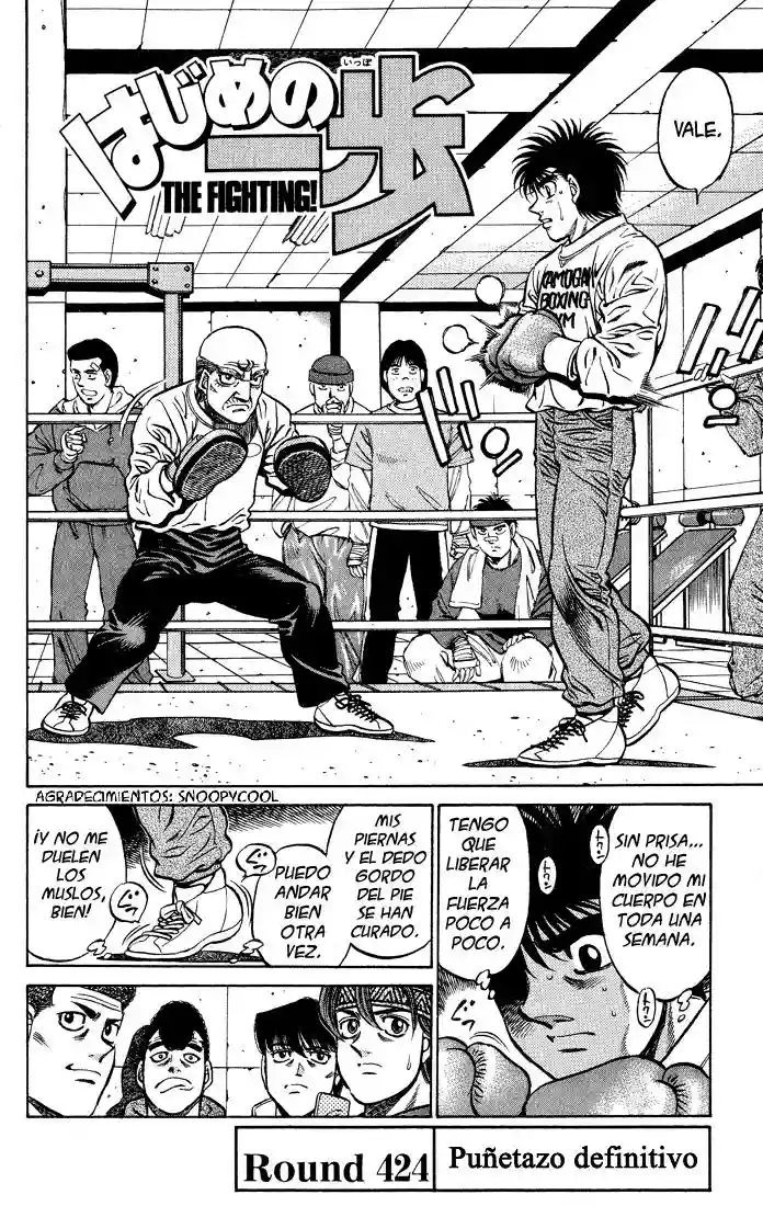 Hajime no Ippo Capítulo 424 - Página 2