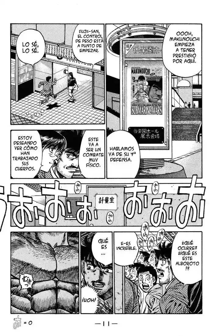 Hajime no Ippo Capítulo 425 - Página 11