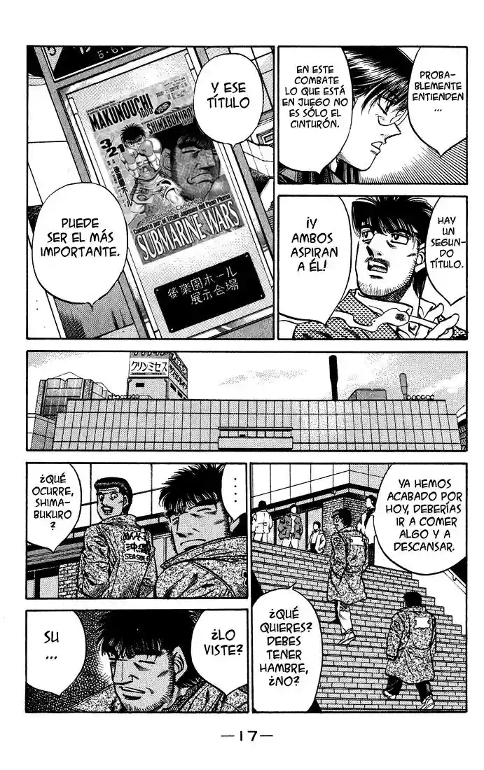 Hajime no Ippo Capítulo 425 - Página 17