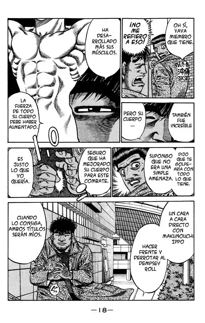Hajime no Ippo Capítulo 425 - Página 18