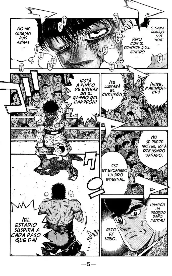 Hajime no Ippo Capítulo 434 - Página 6