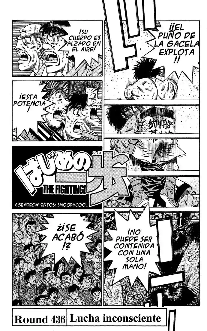 Hajime no Ippo Capítulo 436 - Página 1
