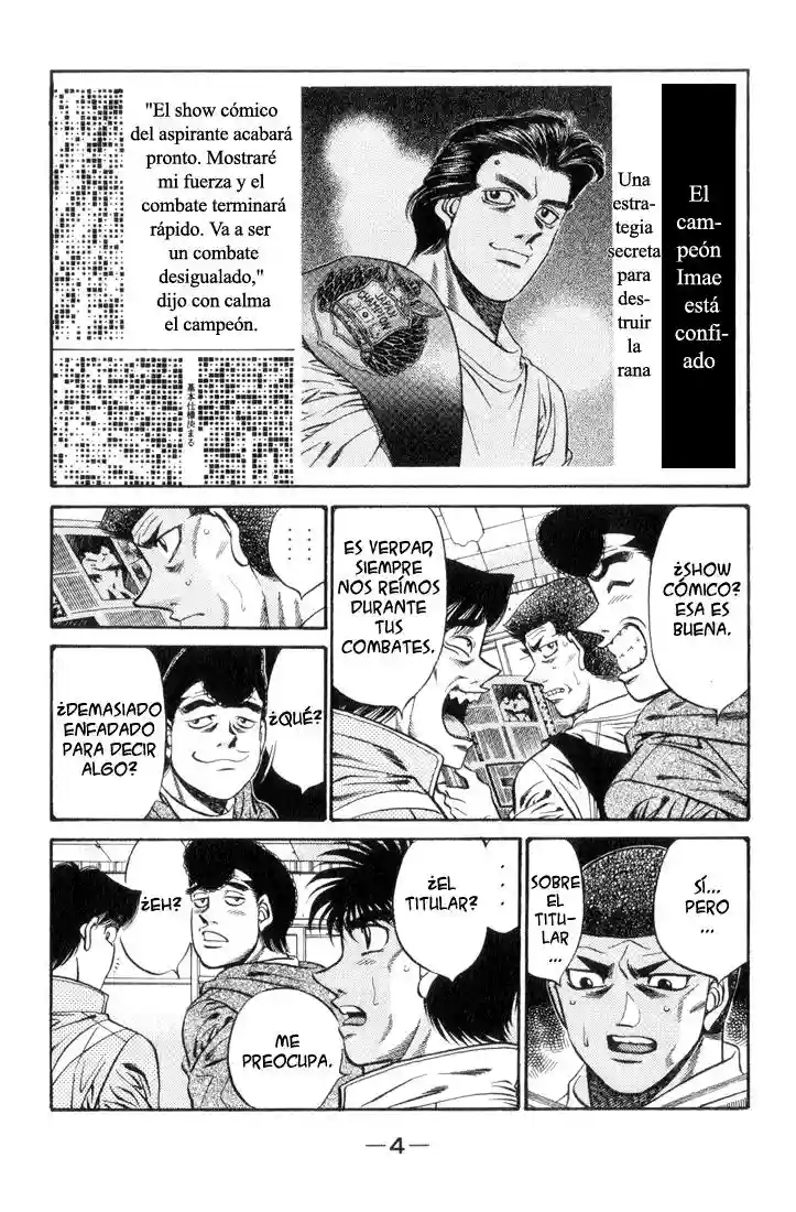 Hajime no Ippo Capítulo 443 - Página 5