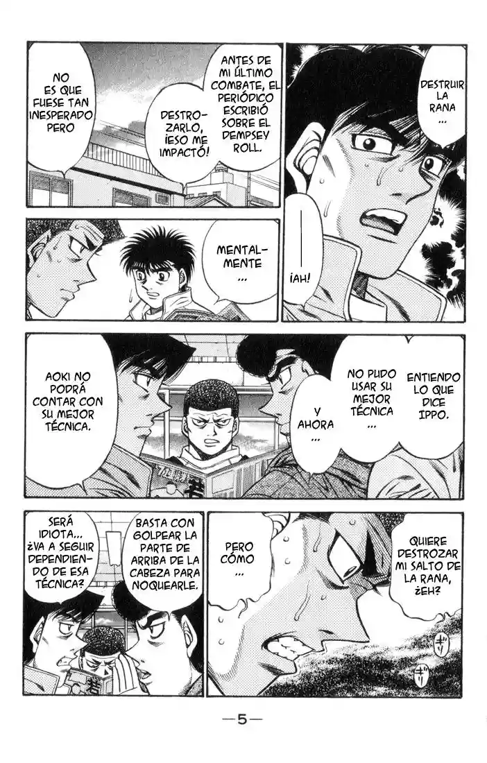 Hajime no Ippo Capítulo 443 - Página 6