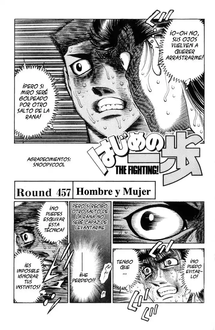 Hajime no Ippo Capítulo 457 - Página 1