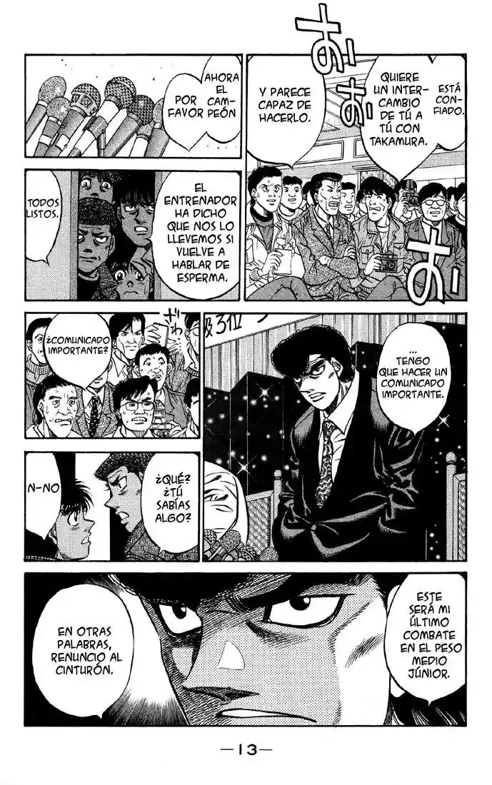 Hajime no Ippo Capítulo 463 - Página 14