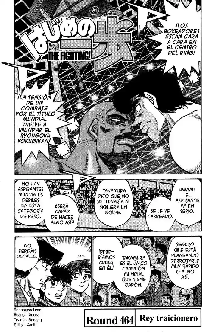 Hajime no Ippo Capítulo 464 - Página 1
